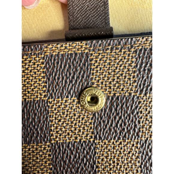 Louis Vuitton Small Ring Agenda Cover in Damier Ebene w/Dustbag & COA - Picture 9 of 12
